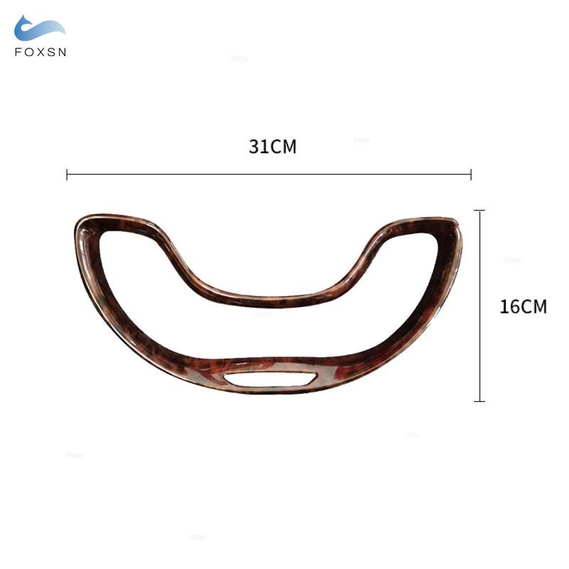 For Mercedes Benz S Class S400 S320 S350 2014 2015 2016 2017 Car Interior Mouldings Steering Wheel Cover Protective Trim