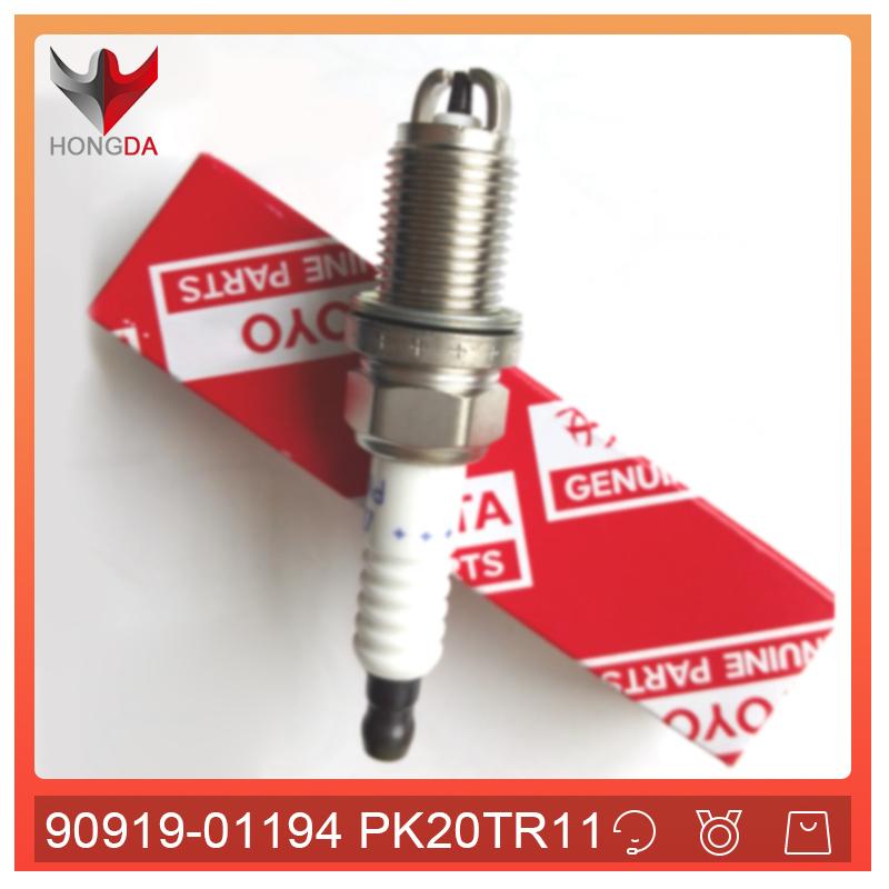 HONGDA 90919-01194 Spark Plug for Alfa Romeo 145 146 147 155 156 GT GTV Toyota Camry Supra Avensis 3S-FE Lexus GS 1.8L 2.0L