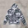 Men's Camouflage Half Zip Hoodie, Long Sleeve Drawstring Hooded Sweatshirt with Zipper Pockets, Casual Tactical Streetwear Pullover for Men