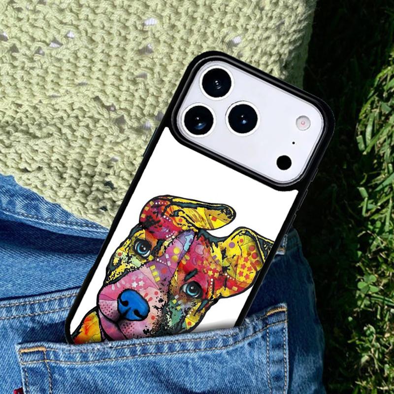 Pit Bull Lovely Dog Pitbull mobile phone case Compatible with IPhone 17 16 15 14 13 12 11Pro Max 17 Air cover