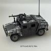 Juodas Hummer 2 Surinkimo Mastelio Modelis Dėlionė Surinkimo Statybinių Blokų Rinkinys Žaislas Dovana Šarvuotos Transporto Priemonės, Helovino/Padėkos Diena/Kalėdų dovana