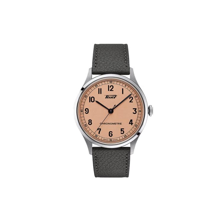Мужские часы TISSOT из коллекции Nostalgic Classic T142.464.16.332.00 Beige Watch Dial
