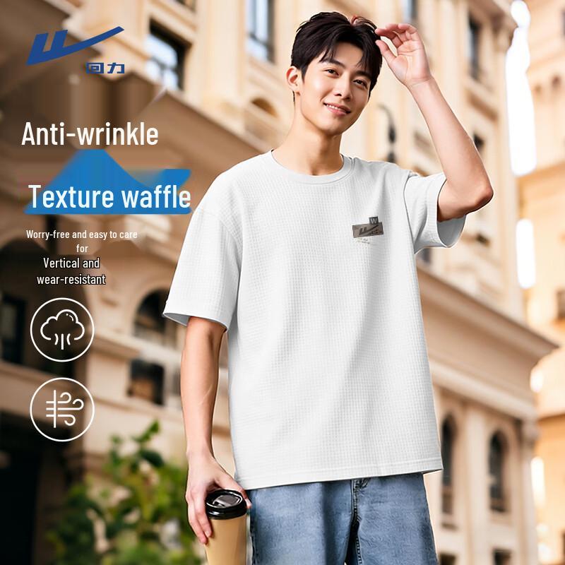 Warrior Men s Anti-Wrinkle Waffle Short Sleeve T-Shirt 4XL