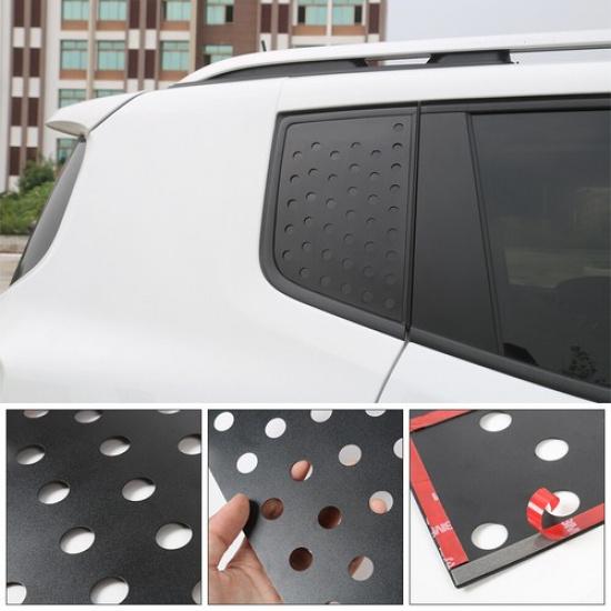 Car Triangular Window Glass Decor Cover Trim for Jeep Renegade 2016+ Accessories