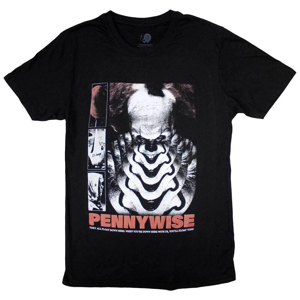 IT Unisex T-Shirt: Pennywise You ll Never Float Too (X-Large) 3XL