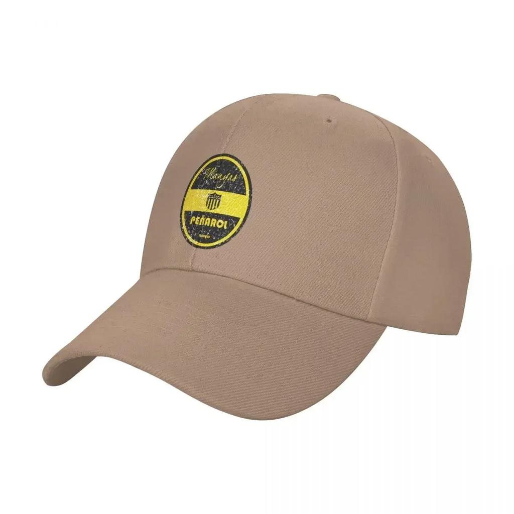 Primera Division - Pe?arol (Distressed) Baseball Cap Kids Hat Big Size Hat Wild Ball Hat Visor Women's Golf Wear Men's