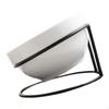 1 Set Tilting Pet Bowl Rack with Ceramic Protective for Home Kitchen