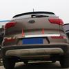 Chrome Tailgate Door Cover For Kia Sportage R 11-15 Stainless Steel Rear Trunk Tail Gate Lid Molding Bezel Streamer Strip 2015