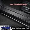 For Volkswagen VW Golf 2008-2026 Car Threshold Strip Protective Stickers Door Trunk Scratch Trampling Resistant Interior Sticker