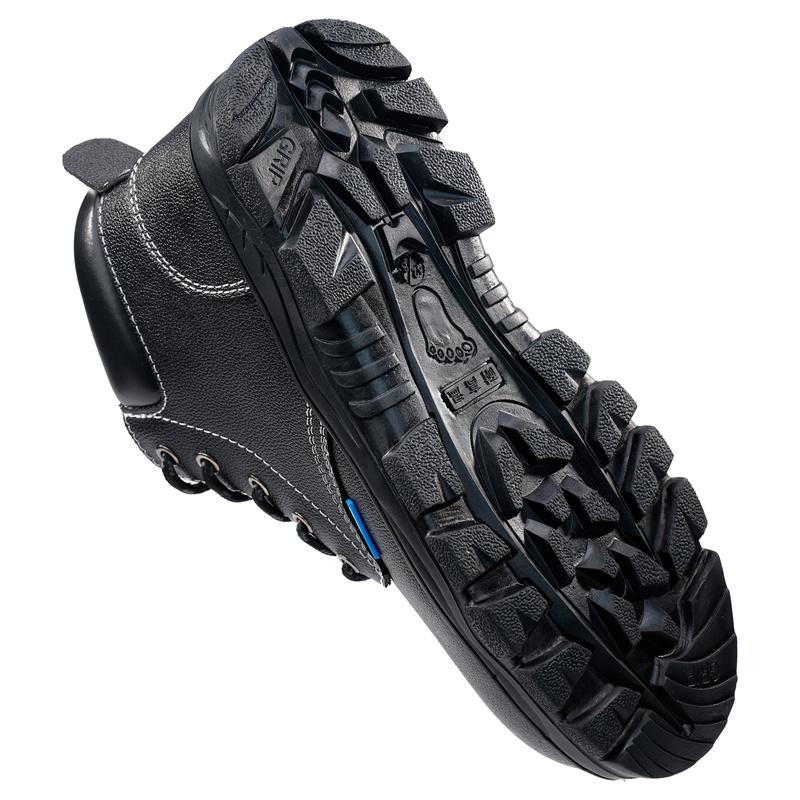 Fashion Men Work Safety Shoes Anti Smashing Waterproof Genuine Leather Welding Shoes Indestructible Nail Proof Boot