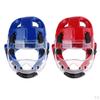 Boxing Training Headgear, Performance PU Leather MMA Fighting Sparring Safety Helmet - Choose Color