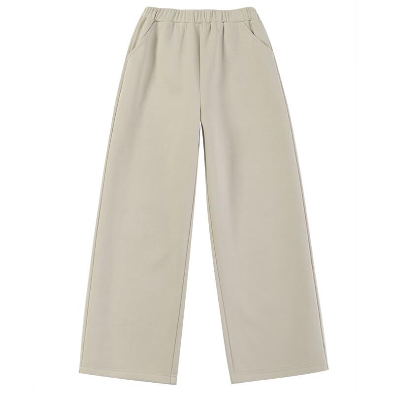 

Hacikis Kids Classic Winter Plush-Lined Straight-Leg Pants (Unisex) 140