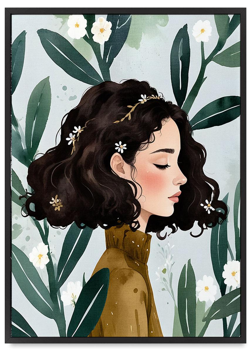 

Plakat ilustrację ilustracja portret 21x30 cm