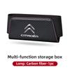 Car Storage Box Glasses Pocket Center Console Phone Organizer Accessories For Citroen C4 C3 C5 C1 C2 Berlingo Celysee