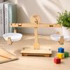 Educational Balancing Game Toy Montessori Puzzle Toy Set DIY Balance Scale  Home Learning