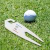 Alloy Golf Divot Fork Club Practice Exercise Multitool Durable Putt Parter Ball