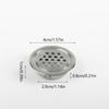 Round Mesh Hole Cover Stainless Steel Ventilation Cover For Wardrobe Cabinet Air Vent Louver Furniture Accessories Home Decor
