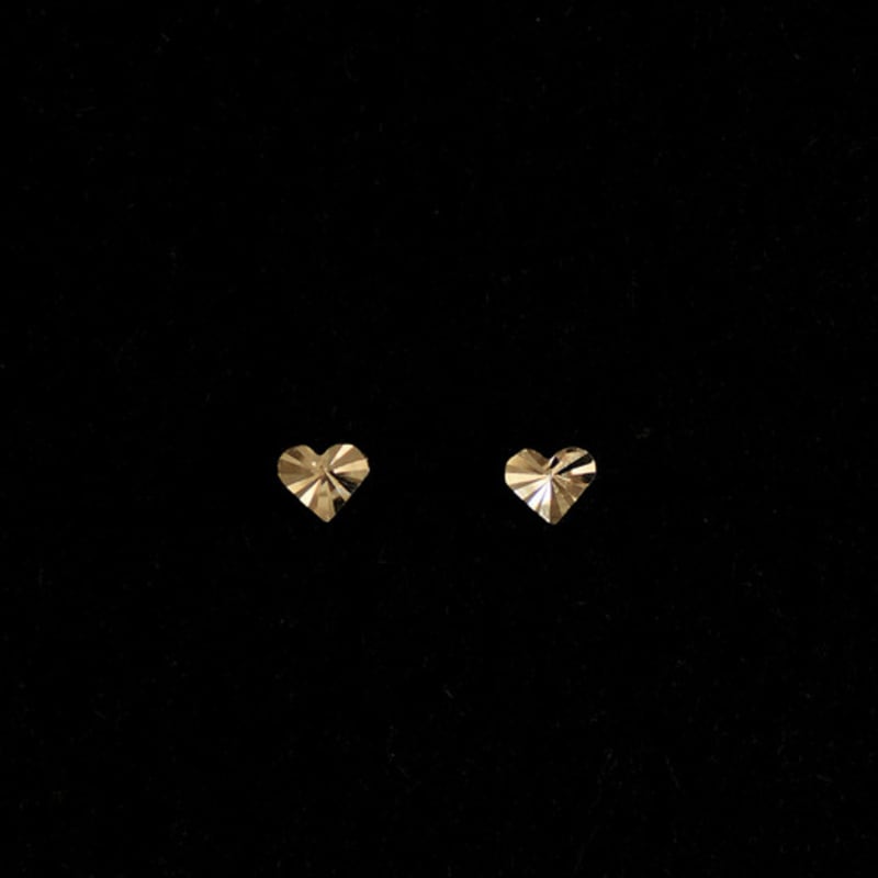 Modernlike 14k Gold Heart Light Earrings