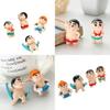 Cute Mini Bathing Suit Little Beginner's Handmade Cartoon Figure Crayon Shin-chan Creative Gift Diy Keychain Pendant