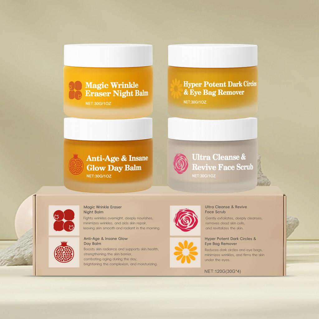 Combo Works Day And Night For All Round Skin Care 30g*4