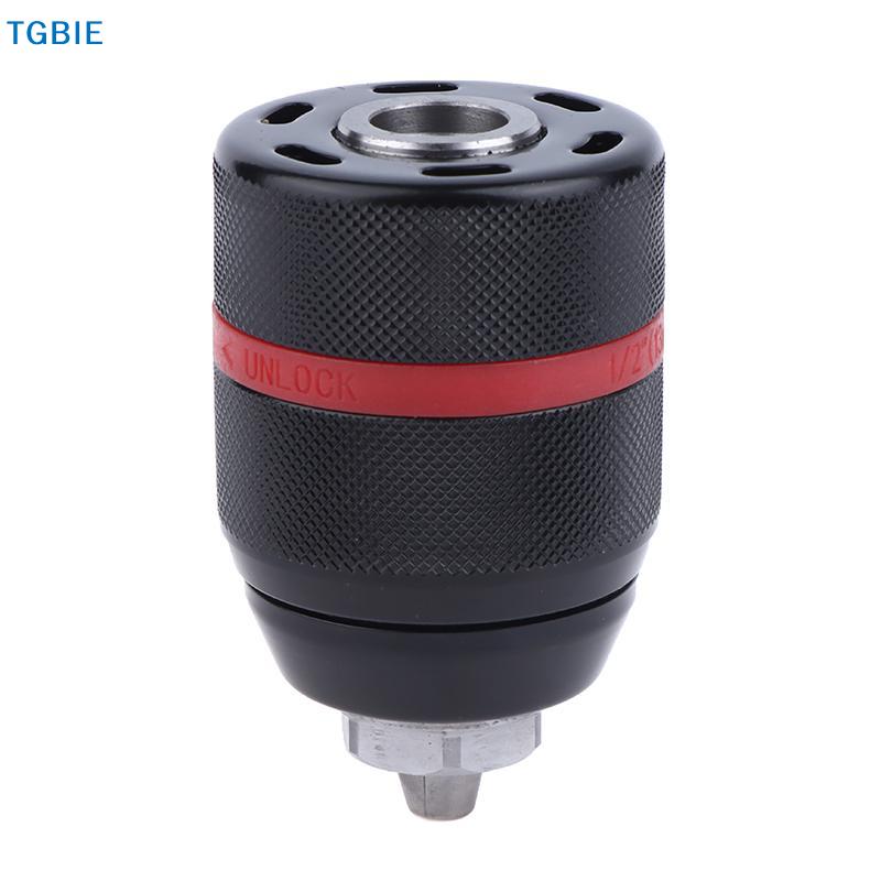 [TL]2025 Keyless Metal Drill Chuck,With Lock 13mm Ratchet Self-locking Chuck 1/2-20UNF Thread For Drill Bit Screwdiver&Sockets