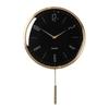 Nordic Luxury Pendulum Clocks Wall Home Decor Creative Metal Wall Clock Modern Gold Silent Watch Living Room Decoration GiA7F9I9