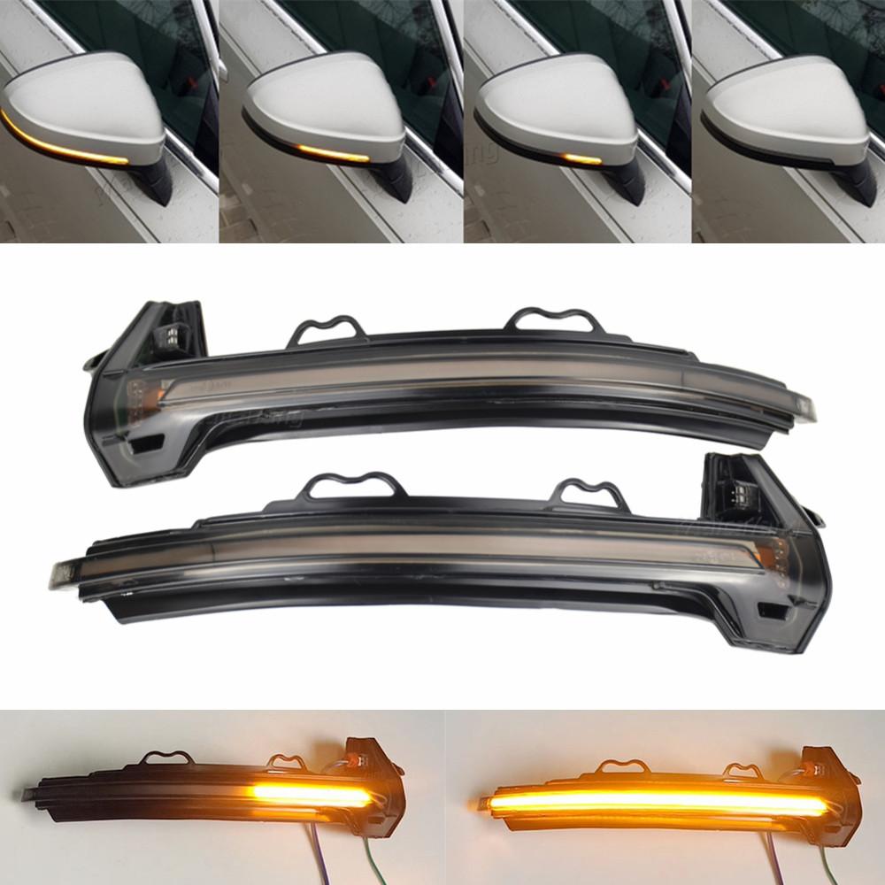 For A4 S4 RS4 B9 2016-2019 A5 S5 RS5 Dynamic Turn Signal LED Light Side Wing Rearview Mirror Indicator Sequential Blinker