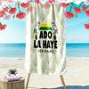 ADO Den Haag Print Beach Towel, Large Soft Quick Dry Towel for Beach Camping Swimming
