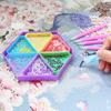 1Pc Diamond Painting New Turning Diamond Disc, Hexagonal Diamond Disc Multifunctional Funnel Disc Screen Diamond Disc DIY Tool Set
