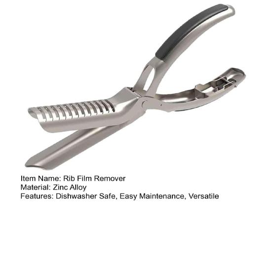 Professional Rib Membrane Remover Easy Rib Periosteum Remover BBQ Rib Preparation Kit