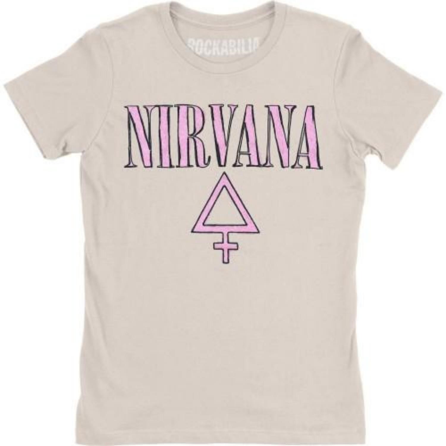 

Nirvana Womens_Ladies Femme T-Shirt XXXXXL чорний
