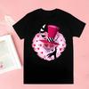 Hazbin Hotels Alastor Tops T-Shirt Damen T-Shirt Grafik-T-Shirt Niedliches Damen-T-Shirt Damen T-Shirt 90er T-Shirt T-Shirt Grafik-T-Shirts