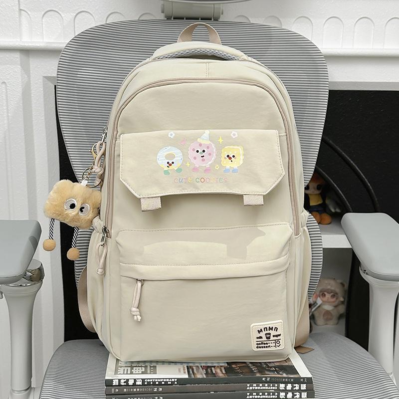 Schoolbag Japanese ins niche schoolbag female backpack junior high school student high school student schoolbag large capacity girl backpack light