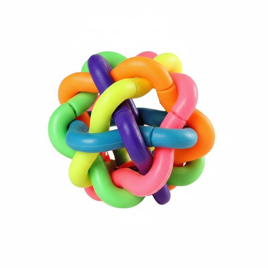 2 Sounding Ball Toy Play with And Metal Control Suitable for Indoor Tra