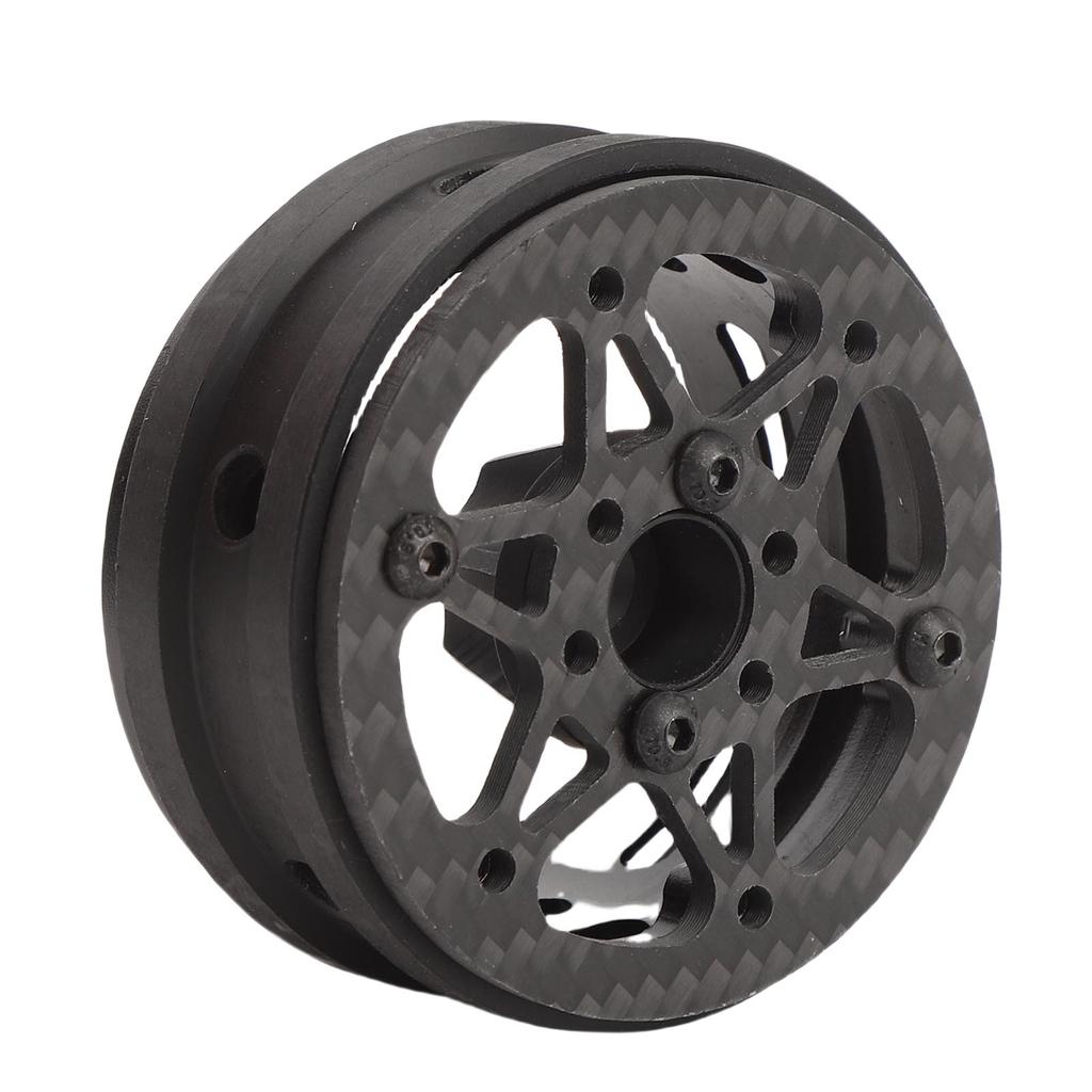 RC CNC Aluminum Alloy Bumper Bracket Set for 1/18 Car Front and Rear Bumper Mount Black