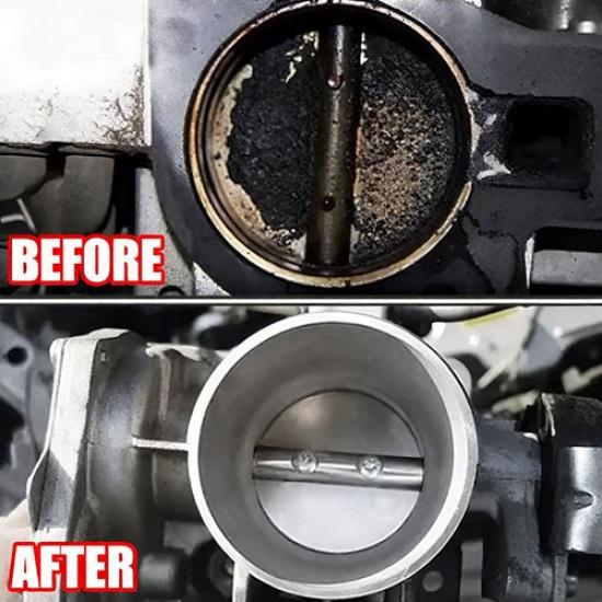 Car Air Door Carbon Deposit Cleaning Brush Engine Cylinder Nylon Bristles Tool