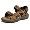 Men's Genuine Leather Sandals Classic Sandal Summer Male Outdoor Casual Lightweight Sandal Fashion Sneakers  Big Size 46
