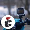 Camera Clamp Mount Photography Support Arm Clamp 1/4 and 3/8 Screw Holes Durability Camera Mount Clamp