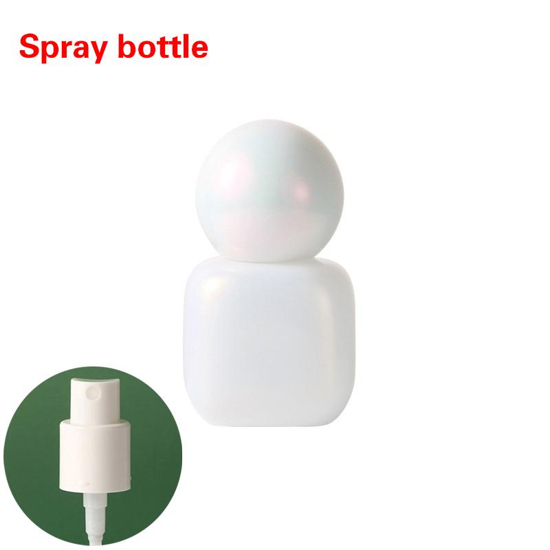 

30Ml Perfume Spray Bottle For Travel White Empty Cologne Dispenser Portable Glass Sprayer For Toner Cosmetics Bottle