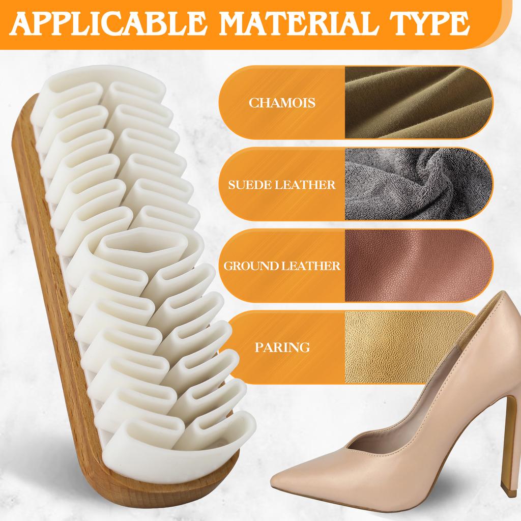 Suede Cleaning Brush Shoe Brush Shoe Cleaner Scrubber Cleaner Scrub Refresher for Suede Nubuck Material Boots Bags Cleaner Tool