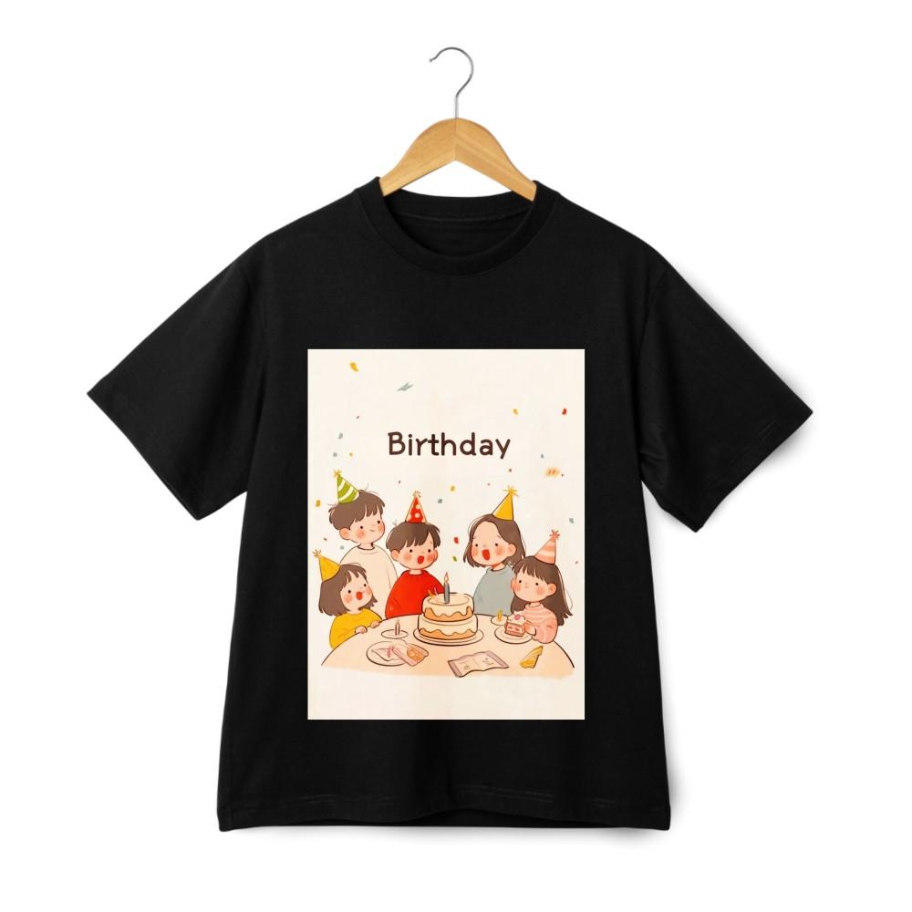 

Joyful Birthday Party Theme Short-Sleeve T - Shirt Celebration Graphic Tee 4XL
