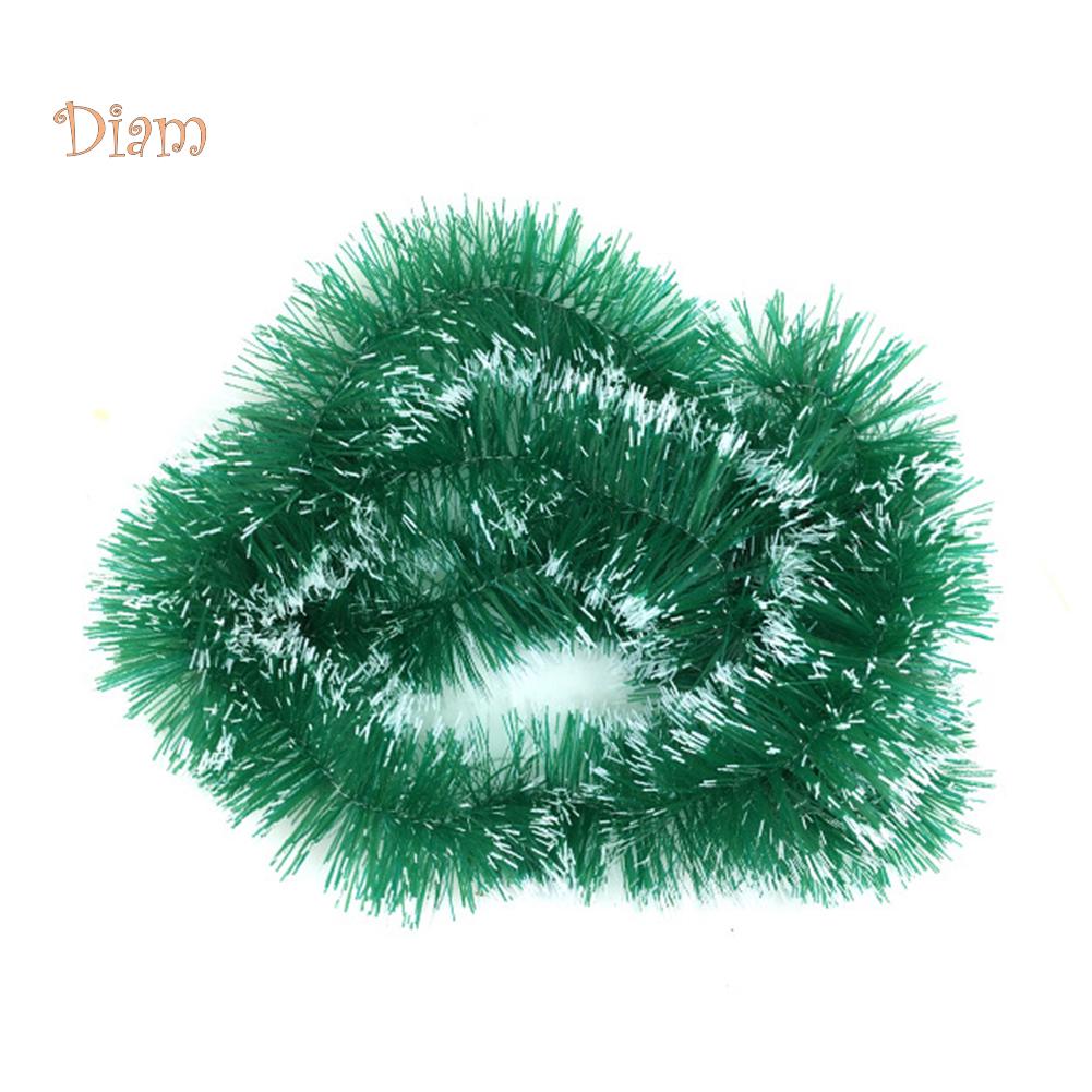 Fetong 2m Long Garland Tinsel Ribbon Christmas Tree Ornament Home Party Decoration