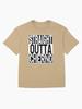 DayZ Straight Outta Cherno - White Oversized Unisex T-Shirt