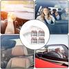 40 stuks Olieverversing Onderhoudsservice Herinneringsstickers Raam Rechthoekige Plakstickers Auto Sticker "VOLGENDE SERVICE VERWACHT"