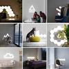 Hexagonal Smart Atmosphere Lamp: Bedside, Wall, E-Sports, Sound-Reactive, Colorful Honeycomb Rhythm Lighting.