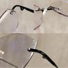 Xiaomi Gafas sin montura ultraligeras para mujer Cambio de color de la montura Gafas para miopía Montura de gafas de moda tipo ojo de gato Gafas 9923