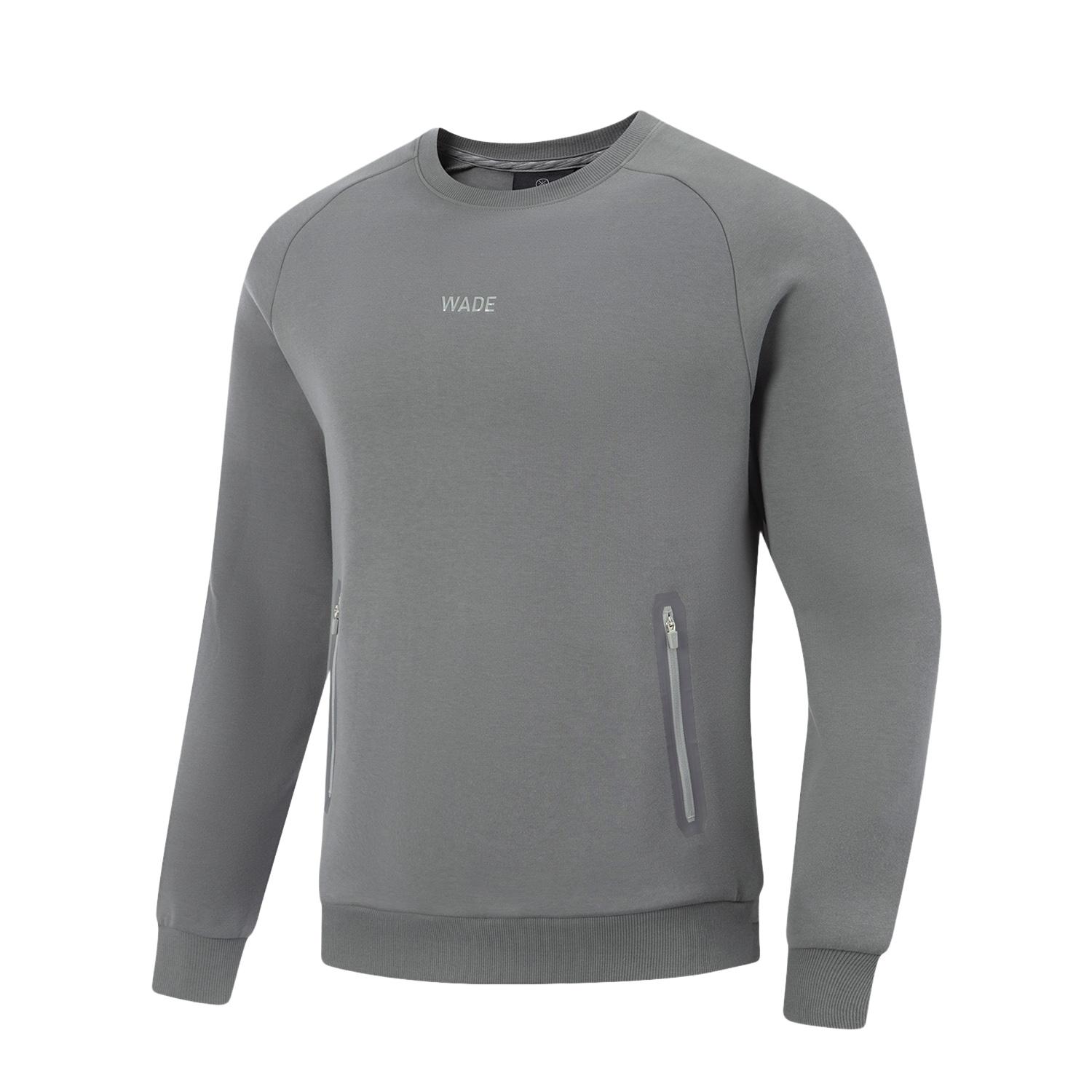 

Свитшот мужской Li Ning Wade Series свободного кроя с круглым вырезом и вышитыми буквами AWDV683-2 L