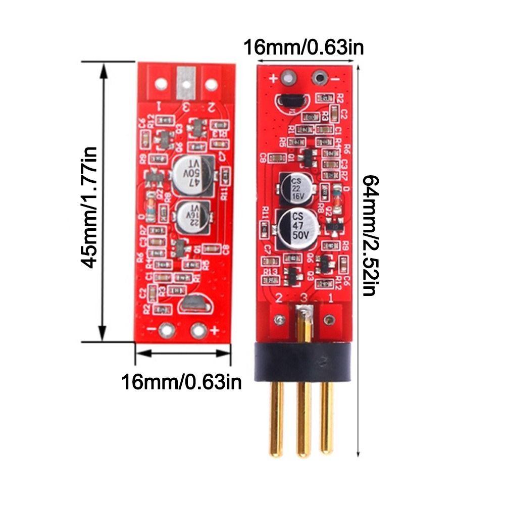 15-48V Phantom Power Microphone Board 125db Microphone Amplifier Board  Electret Microphone
