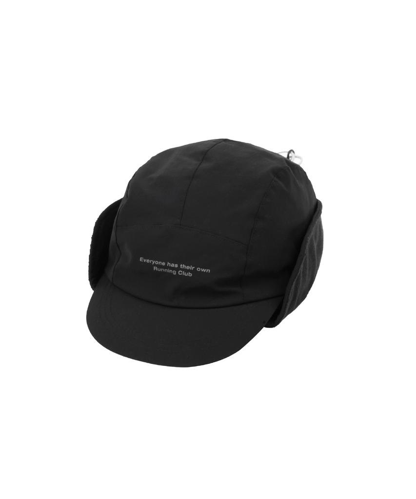 Eialssi Fleece Earflap Caps - Black
