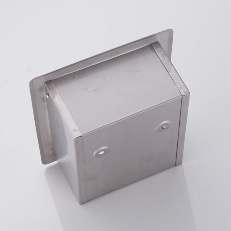 Cmaos Recessed Stainless Steel Tissue Box AK17